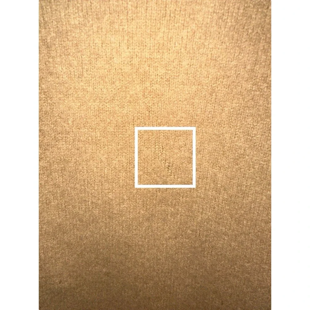 111 State 100% Cashmere Sweater Men’s Medium Tan V Neck Pullover